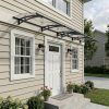 Palram Canopia Door Awnings Aquila 4100 Grey Clear Main 1 US