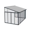 Garden Chalets SanRemo 3x4.25 Grey Clear