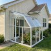Palram Canopia Garden Chalets SunRoom 6x6 2X2 White Clear Main 1 US