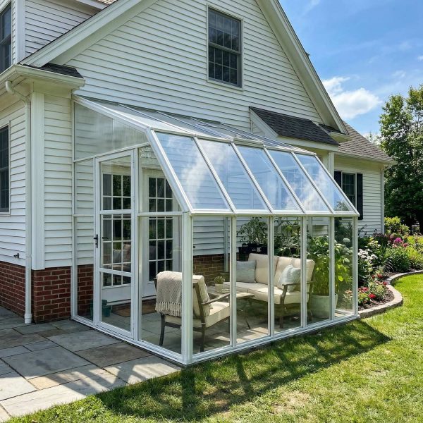 Palram Canopia Garden Chalets SunRoom 8x10 2,6x3,2 White Clear Main 1 US