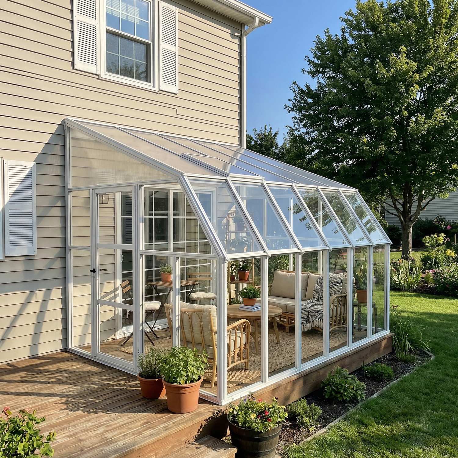 Sunroom 8 ft. x 12 ft. Solarium kit | Canopia by Palram