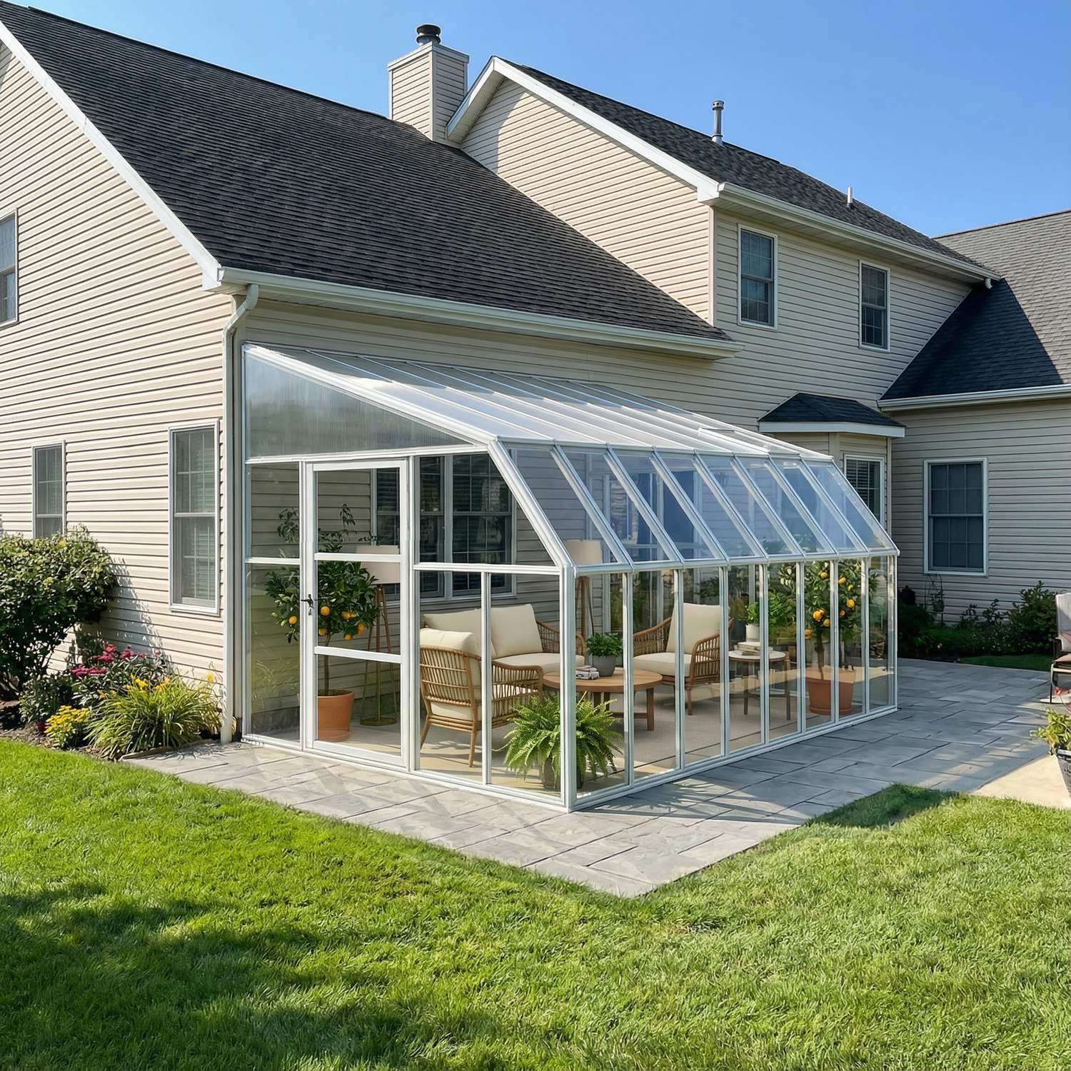 Sunroom 8 ft. x 16 ft. Solarium kit | Canopia by Palram