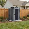 Palram Canopia Garden Sheds Skylight 4x6 Deco Grey Main 1 USA