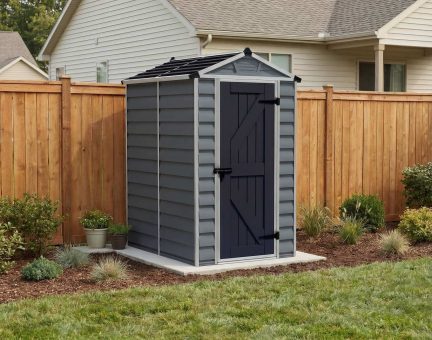 Skylight 4 ft. x 6 ft. Shed Kit - Dark Grey Deco