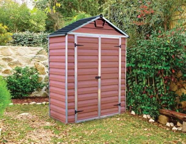 Skylight 6 x 3 Storage Shed Kit Canopia by Palram