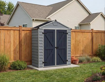 Skylight 6 ft. x 3 ft. Shed Kit - Dark Grey Deco