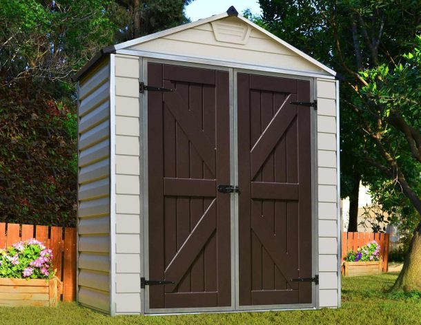 Skylight 6 x 3 Storage Shed Kit Canopia by Palram