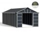 Storage Shed Kit Yukon 11 ft. x 21.3 ft. Grey Structure Without Floor