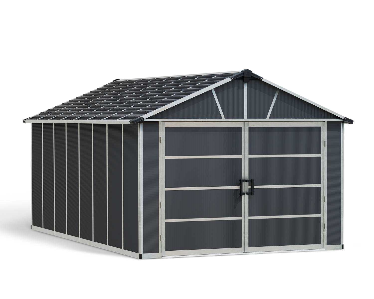 Yukon 11 ft. x 17.2 ft. Garage Shed Kit | Canopia by Palram