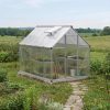 Palram Canopia Greenhouses Mythos 6x10 Silver Main 1 USA