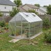 Palram Canopia Greenhouses Mythos 6x12 Silver Main 1 USA