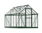 Greenhouse Harmony 6&#039; x 12&#039; Kit - Green Structure &amp; Clear Glazing