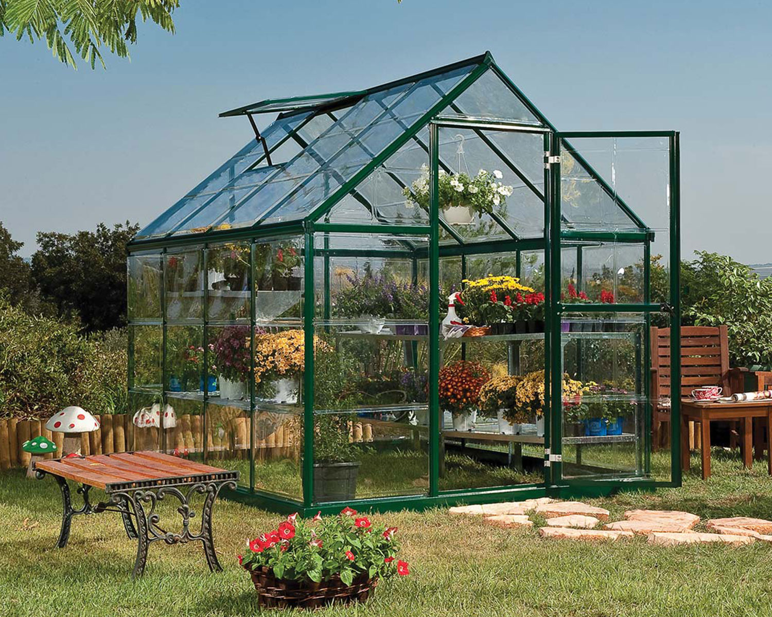 Harmony 6 ft. x 8 ft. Greenhouse kit | Canopia by Palram