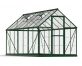 Greenhouse Hybrid 6&#039; x 14&#039; Kit - Green Structure &amp; Hybrid Glazing