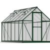 Greenhouses Mythos 6 ft. x 12 ft. Green Structure & Multiwall Glazing