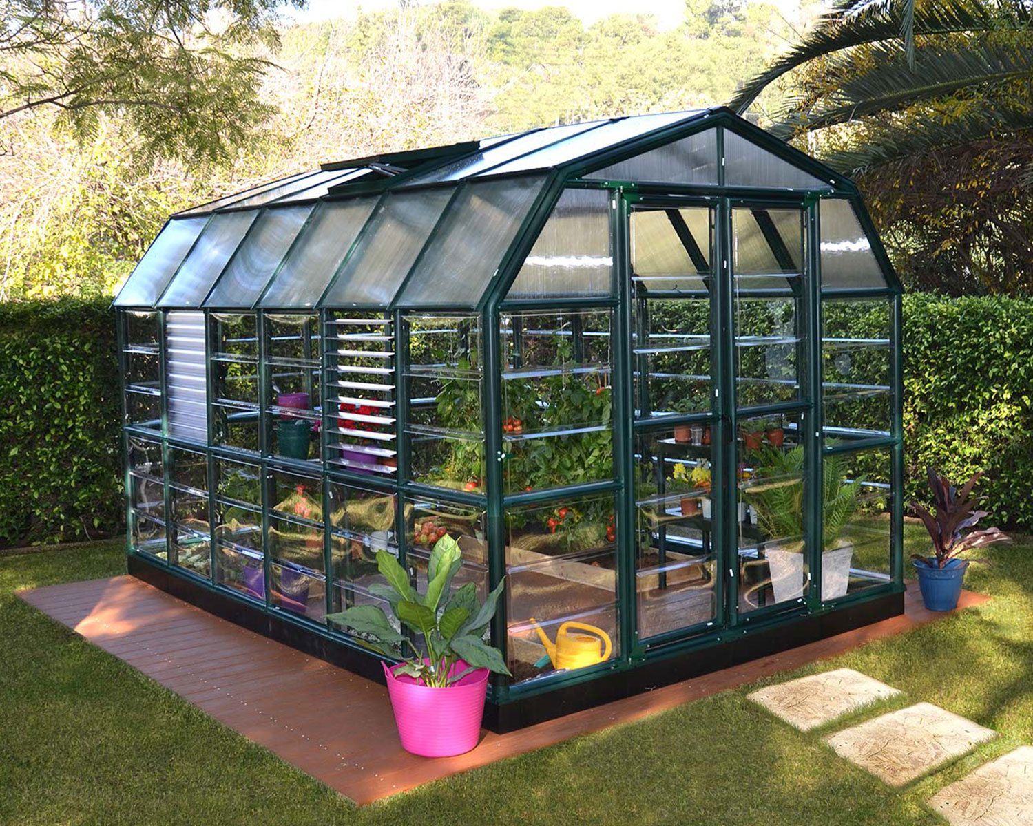 Prestige 8 ft. x 12 ft. Greenhouse Kit | Canopia by Palram