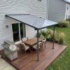 Palram Patio Covers Feria 3x3.05 Grey Clear Main US