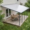 Palram Patio Covers Feria 4x7.30 Grey Clear Main 1 US