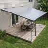 Palram Patio Covers Feria 4x8.50 Grey Clear Main 1 US
