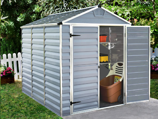 STORE EFFICIENTLY IN YOUR SKYLIGHT™ SHED