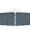 Palram Garden Gazebos Palermo 4300 Curtain Set Cutout