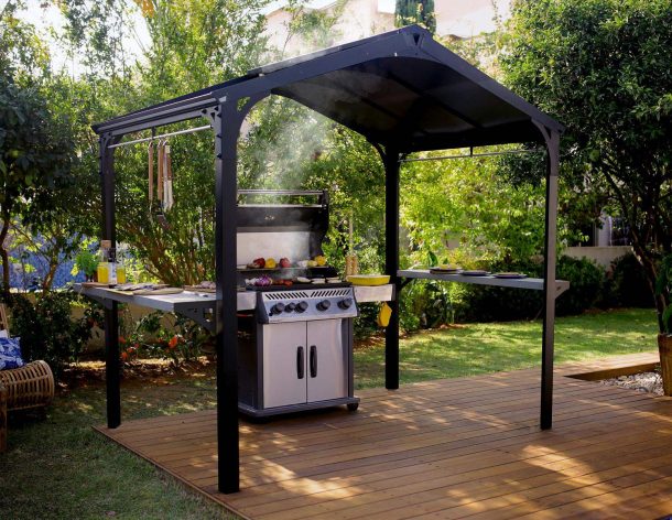 6' x 8' Aluminum Grill Gazebo