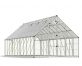 Greenhouse Balance 10&#039; x 20&#039; Kit - Silver Structure &amp; Clear Glazing