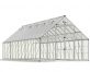 Greenhouse Balance 10&#039; x 24&#039; Kit - Silver Structure &amp; Clear Glazing