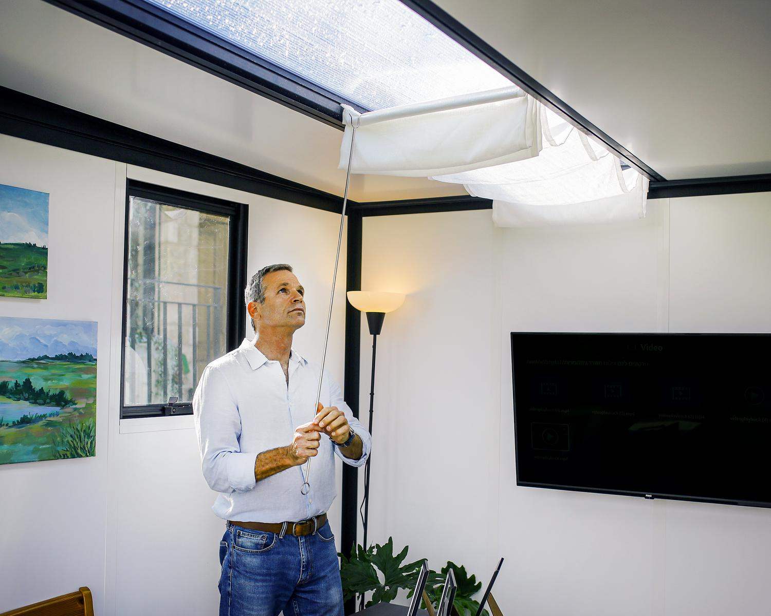 10 ft x 12 ft Copenhagen enclosed gazebo garden office