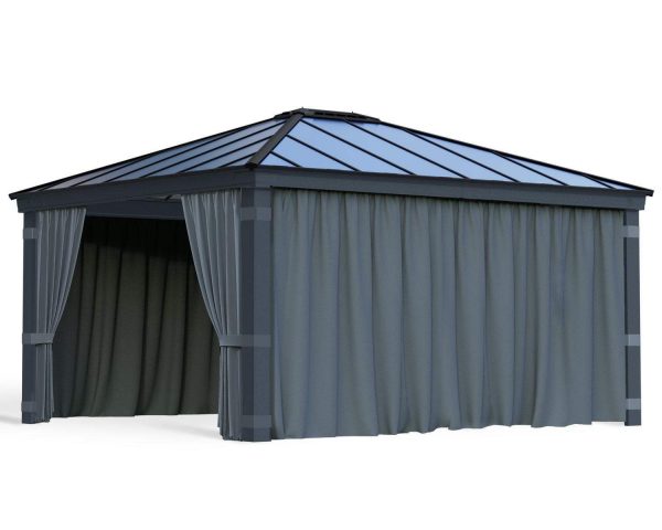 Garden Gazebo Dallas 14x16 ft Curtain Set