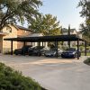 Palram Canopia Carports Oslo 6x12 20x40 Black Grey Main 2 USA
