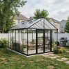 Palram Canopia Greenhouses ARIA 10x15 3x4.5 Black Clear Main 2 US