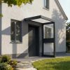 Palram Canopia Door Awnings Sophia Side Wall 3x5 1x1,6 Grey WhiteOpal Main 2 (2)