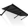 Palram Canopia Door Awnings Augustine 7.3ft Black Grey CutOut