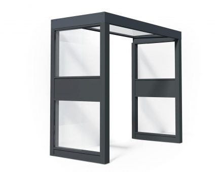 Door Awning Kit Sophia 3ft x 7ft 2 Side Walls