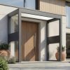 Palram Canopia Door Awnings Sophia Double Side Wall Grey White Opal 3x7 1x2.2 Main 1