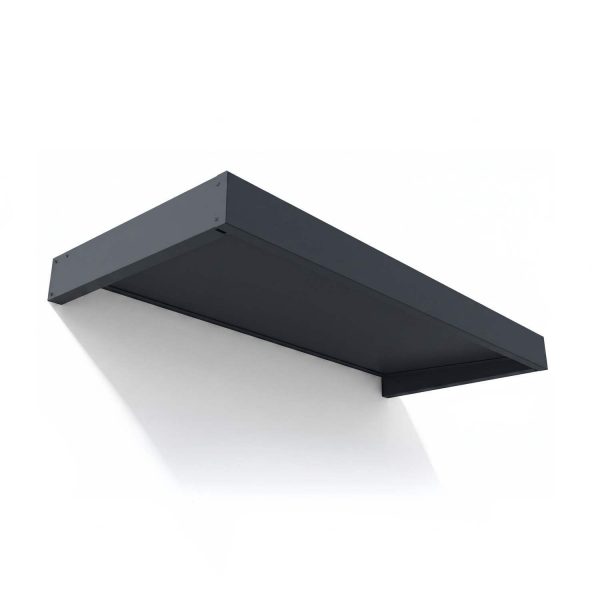 Palram Canopia Door Awnings Sopia 3x7 1x2.2 Grey Grey CutOut