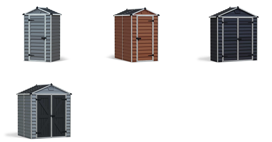 Canopia Skylight storage shed with natural light