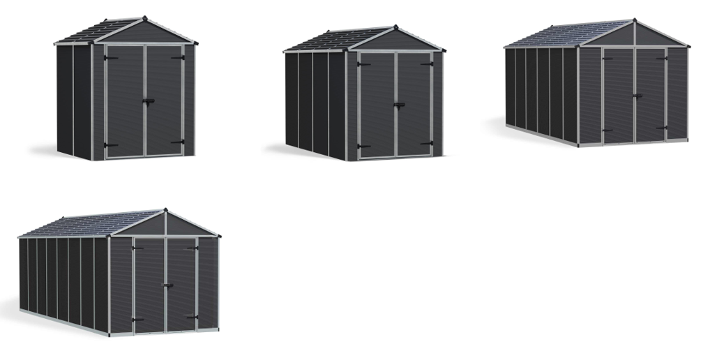Canopia Rubicon heavy-duty storage shed