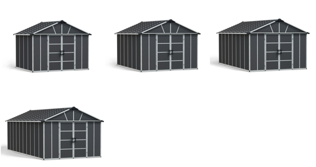 Canopia Yukon large storage shed