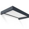 Palram Canopia Door Awnings Sopia 3x5 1x1.6 Grey White CutOut