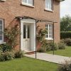 Palram Canopia Door Awnings Vega 2000 Grey Clear UK