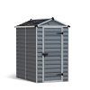 Storage Shed Kit Skylight 4 ft. x 6 ft. Grey Structure