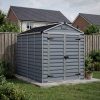 Palram Canopia Garden Sheds Skylight 6x10 Dark Grey Main 1 UK