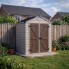 Palram Canopia Garden Sheds Skylight 6x5 Tan Main 1 UK