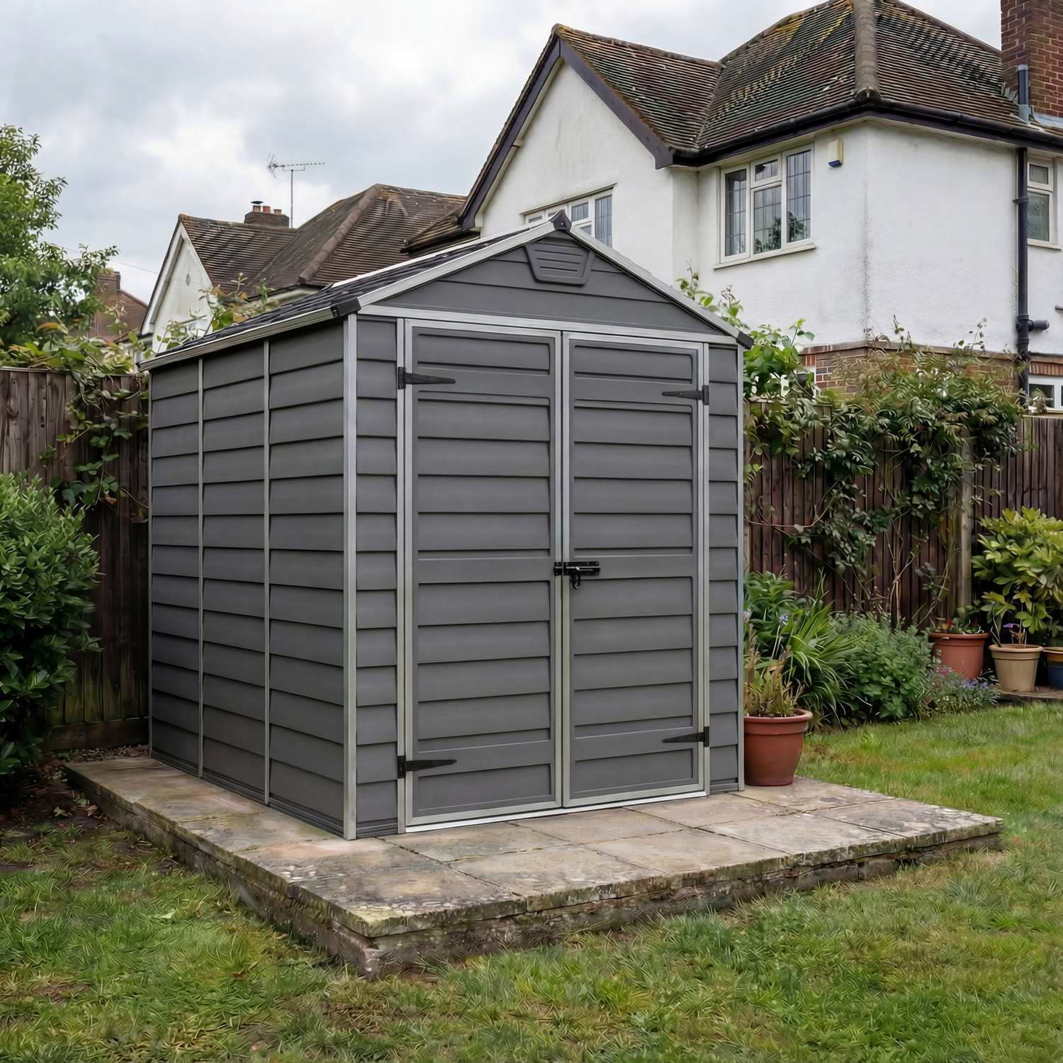 Skylight 6ft. x 8ft. Polycarbonate Shed Kit - Canopia UK