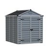 Storage Shed Kit Skylight 6 ft. x 8 ft. Grey Structure