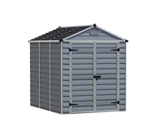 Storage Shed Kit Skylight 6 ft. x 8 ft. Grey Structure