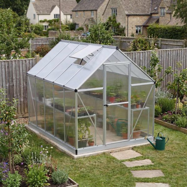 Palram Canopia Greenhouses Mythos 6x10 Silver Main 1 UK