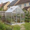 Palram Canopia Greenhouses Mythos 6x6 Silver Main 1 UK